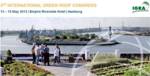 3rd International Green Roof Congress, in Hamburg, Germany
