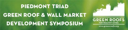Piedmont Triad Green Roof Market Development Symposium Logo