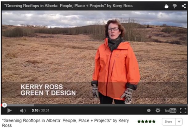 Virtual Summit 2015 Video Greening Rooftops in Alberta Kerry Ross