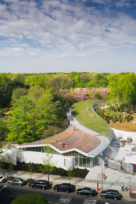 Project of the Week Brooklyn Botanic Garden Visitor Center