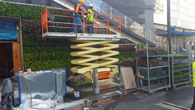 Project of the Week World Trade Center Liberty Park Greenwall