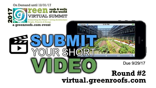 Greenroofs.com Virtual Summit 2017 Round #2 Call Short Videos