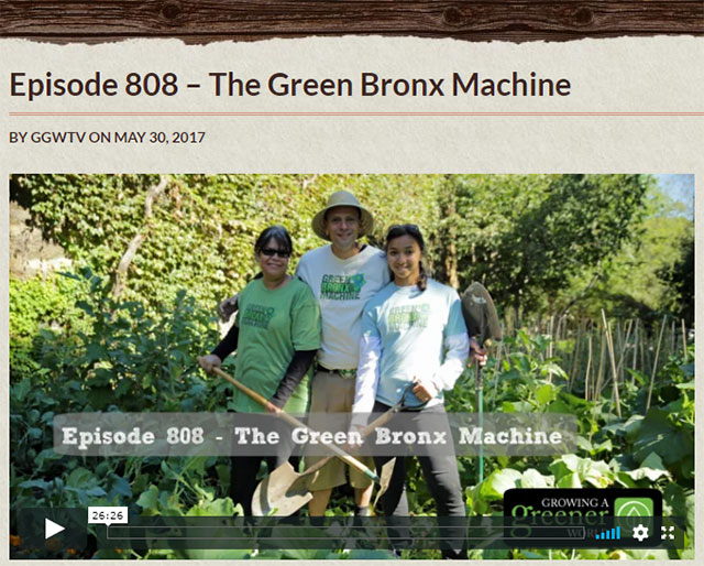 Stephen Ritz of Emmy-Award Winning Green Bronx Machine