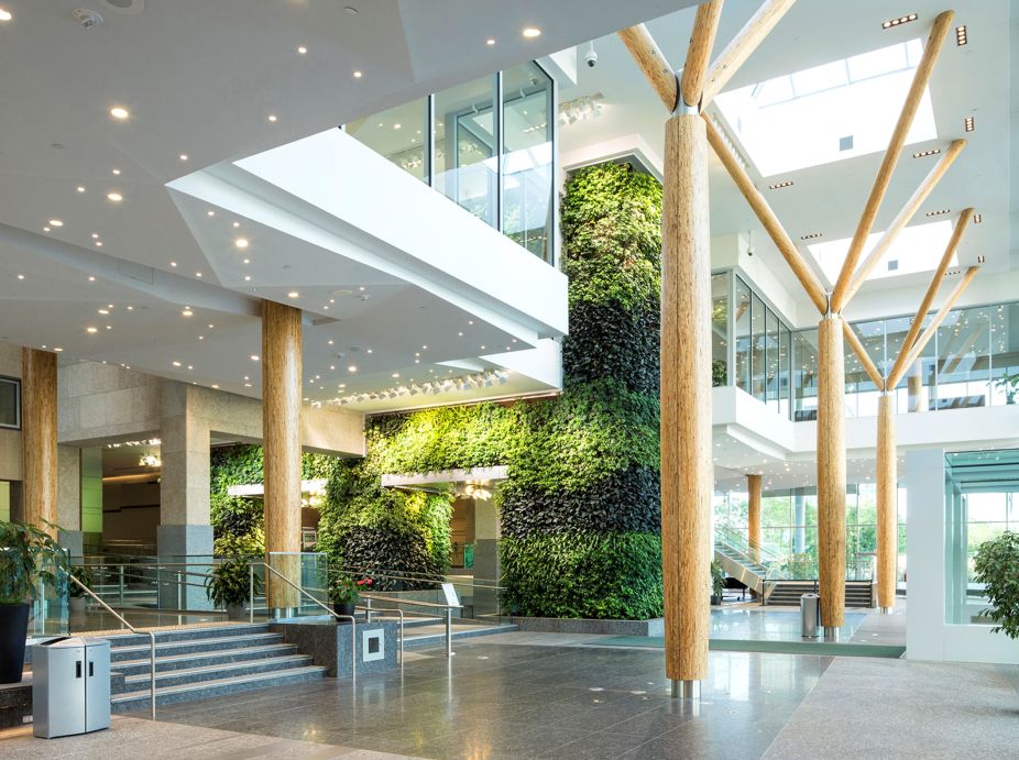 Edmonton Federal Building Living Wall Biofilter Featured Image