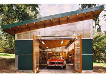 Sproull-Radke Green Roof Garage/Workshop Featured Image