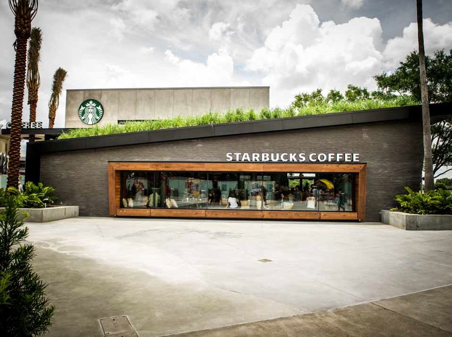 Starbucks Green Roof, Downtown Disney, Walt Disney World Featured Image