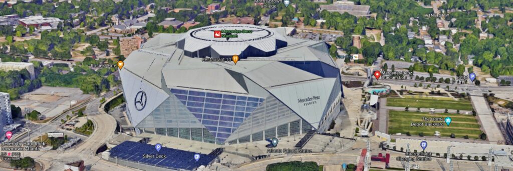 Mercedes-Benz Stadium in Atlanta at Forefront of NFL Sustainability Efforts