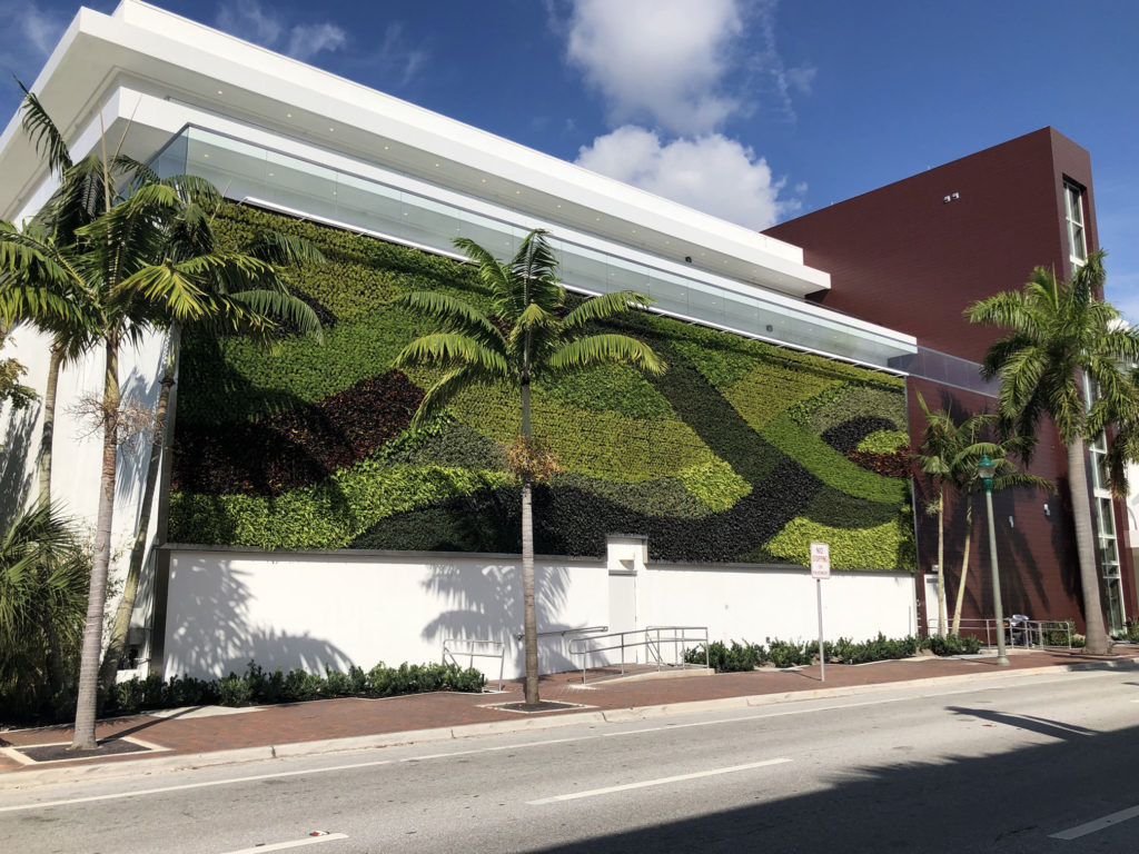 GSky Living Green Walls Installs Living Green Pro Wall® System for iPic Entertainment