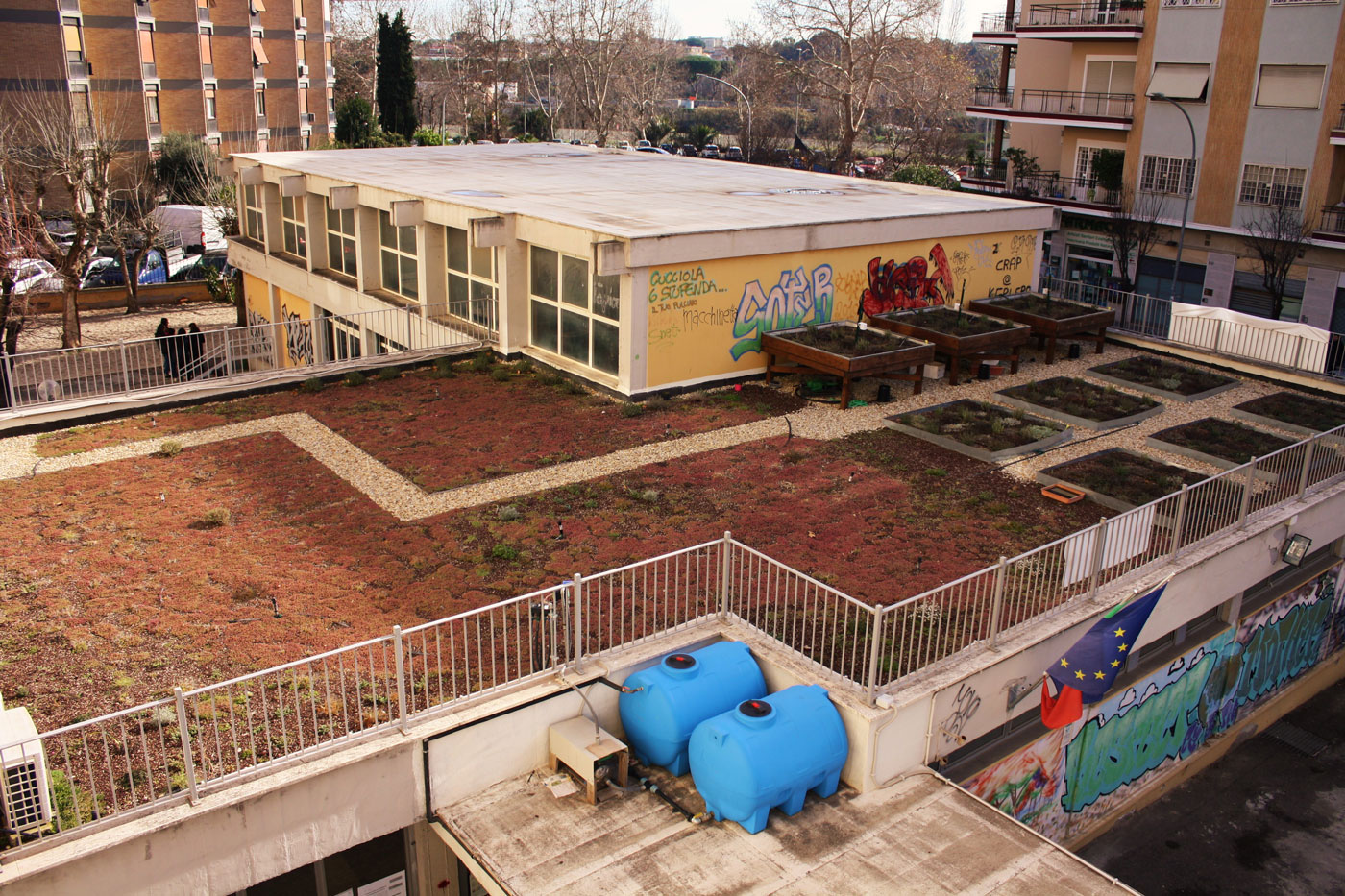 Liceo Scientifico Keplero Experimental Green Roof