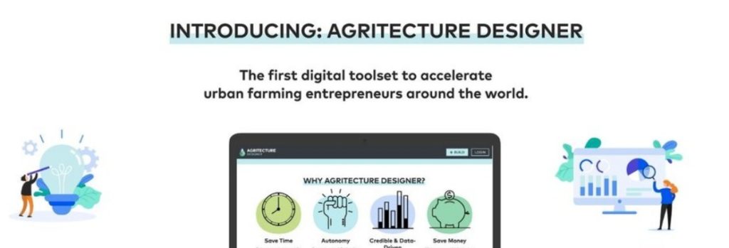 Agritecture Releases First-Ever Digital Platform for Planning Urban Farms