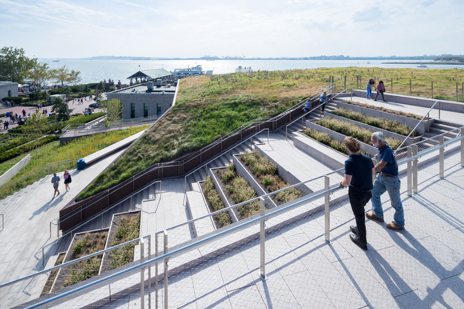 Statue of Liberty Museum Greenroof