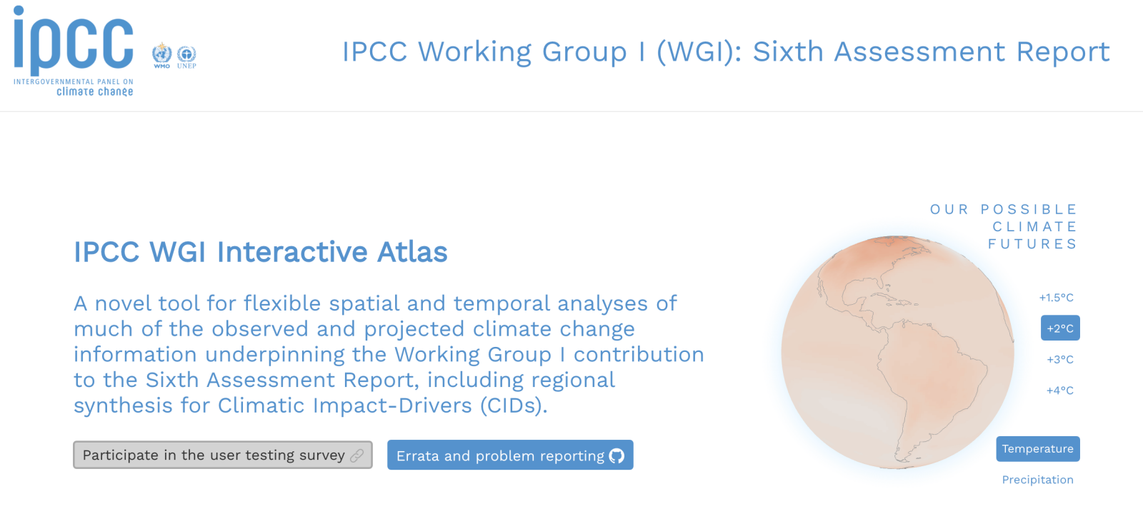 IPCC’s New Interactive Atlas