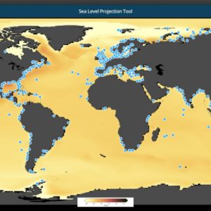 NASA sea level projection tool