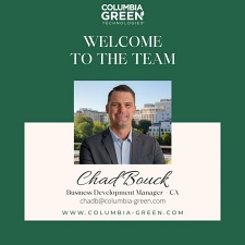 Columbia Green Technologies Adds New Business Development Manager – Chad Bouck