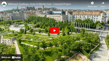 Featured Project: Millenáris Széllkapu (Gate of Winds) Park Green Walls & 3-Dimensional Hanging Garden