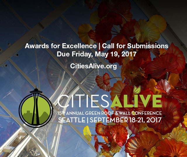 CitiesAlive Green Roof Wall Conference Awards Excellence Submissions Kara Orr