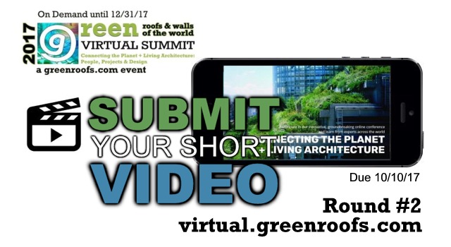 Extended Greenroofs.com Virtual Summit 2017 Round #2 Call Short Videos