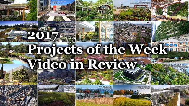 Greenroofs.com 2017 Projects of the Week Video in Review