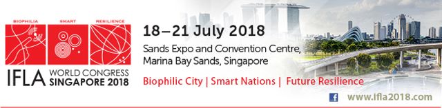 Enjoy the Early-Bird Rate Until May 31 for the IFLA World Congress 2018 in Singapore