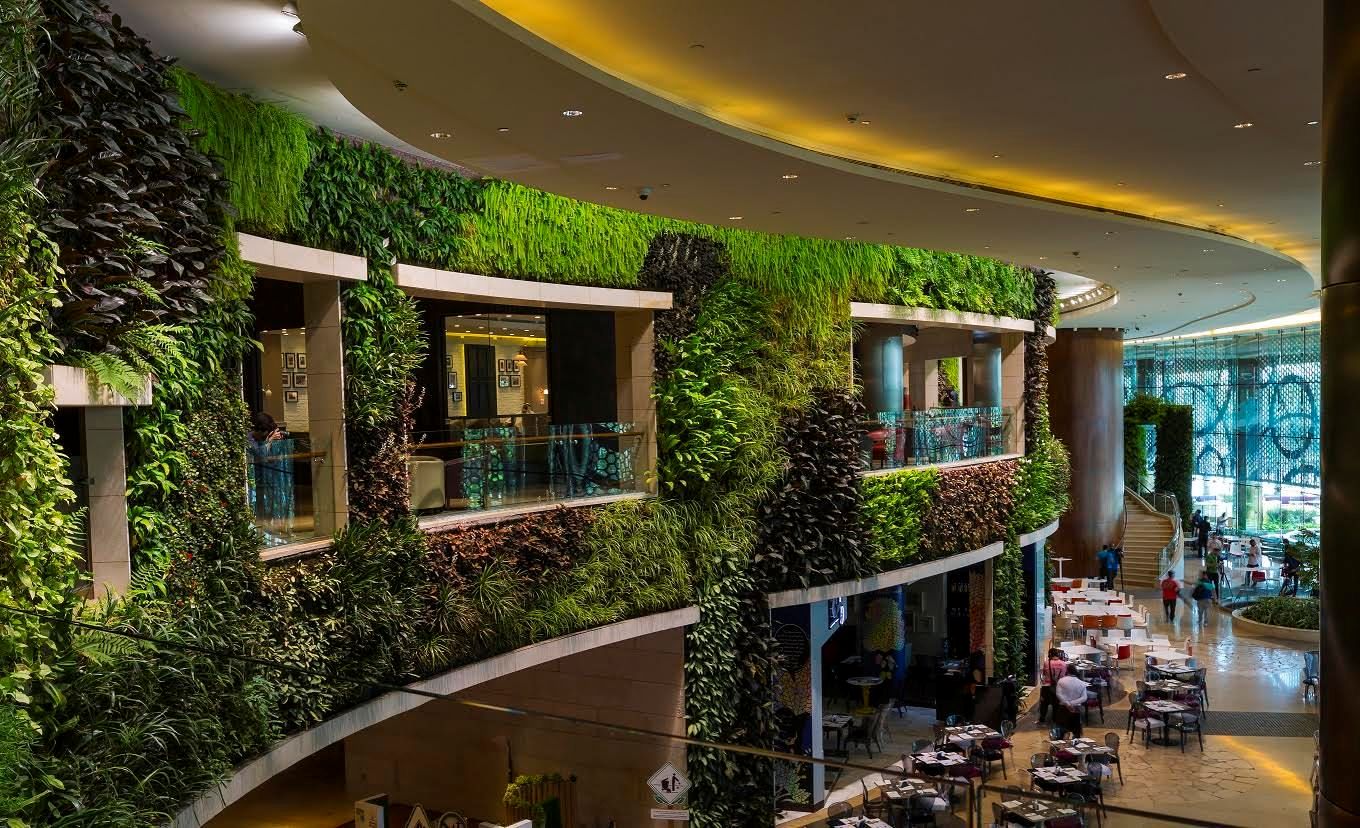 360 Mall Vertical Gardens Greenroofs Com