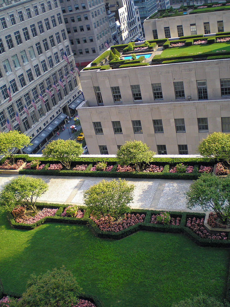 Rockefeller Center Roof Gardens Greenroofs Com