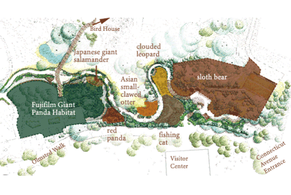 smithsonian national zoo map