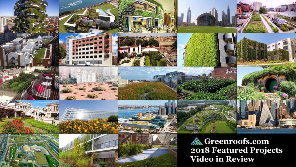 Greenroofs.com 2018 Featured Projects in Review Video