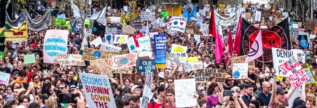 Protesting Climate Change, Young People Take to Streets in a Global Strike
