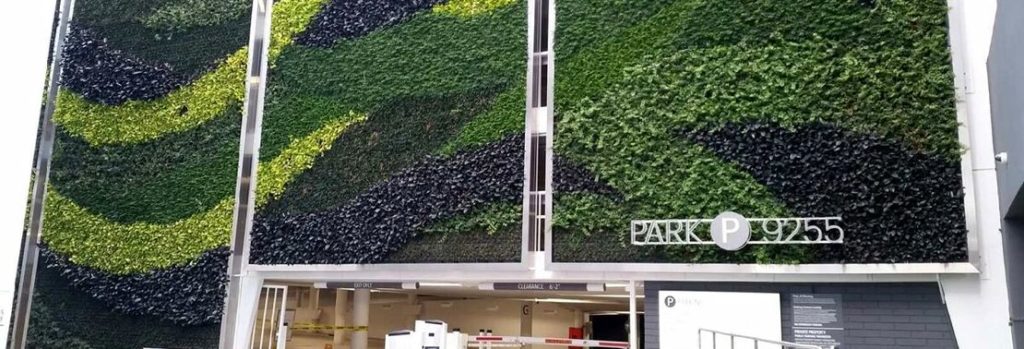 Parking Garages Transform Urban Environments with Living Green Walls