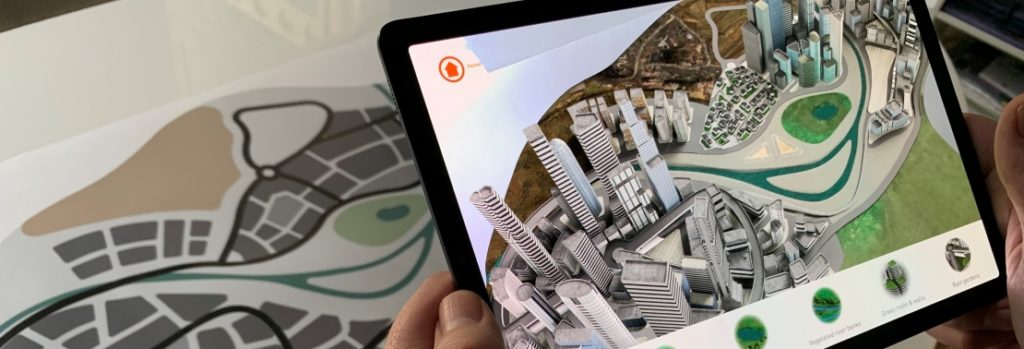 New Augmented Reality Experience Visualizes a Climate-Proof City