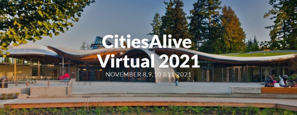 Green Roofs for Healthy Cities Launches CitiesAlive Virtual 2021 on November 8-11