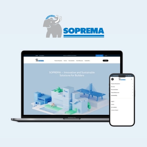 SOPREMA Launches Its New Website: An Optimized Experience for Construction Industry Professionals